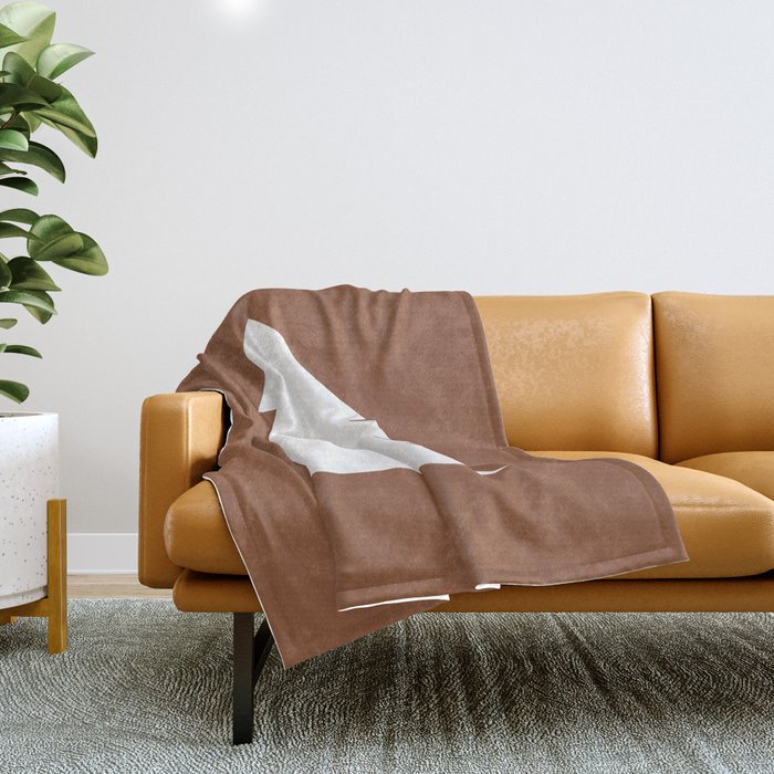 Leather Pattern Printed Throw Blankets Society6