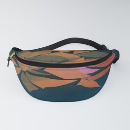 The Corsage- Floral Paper Art Fanny Pack