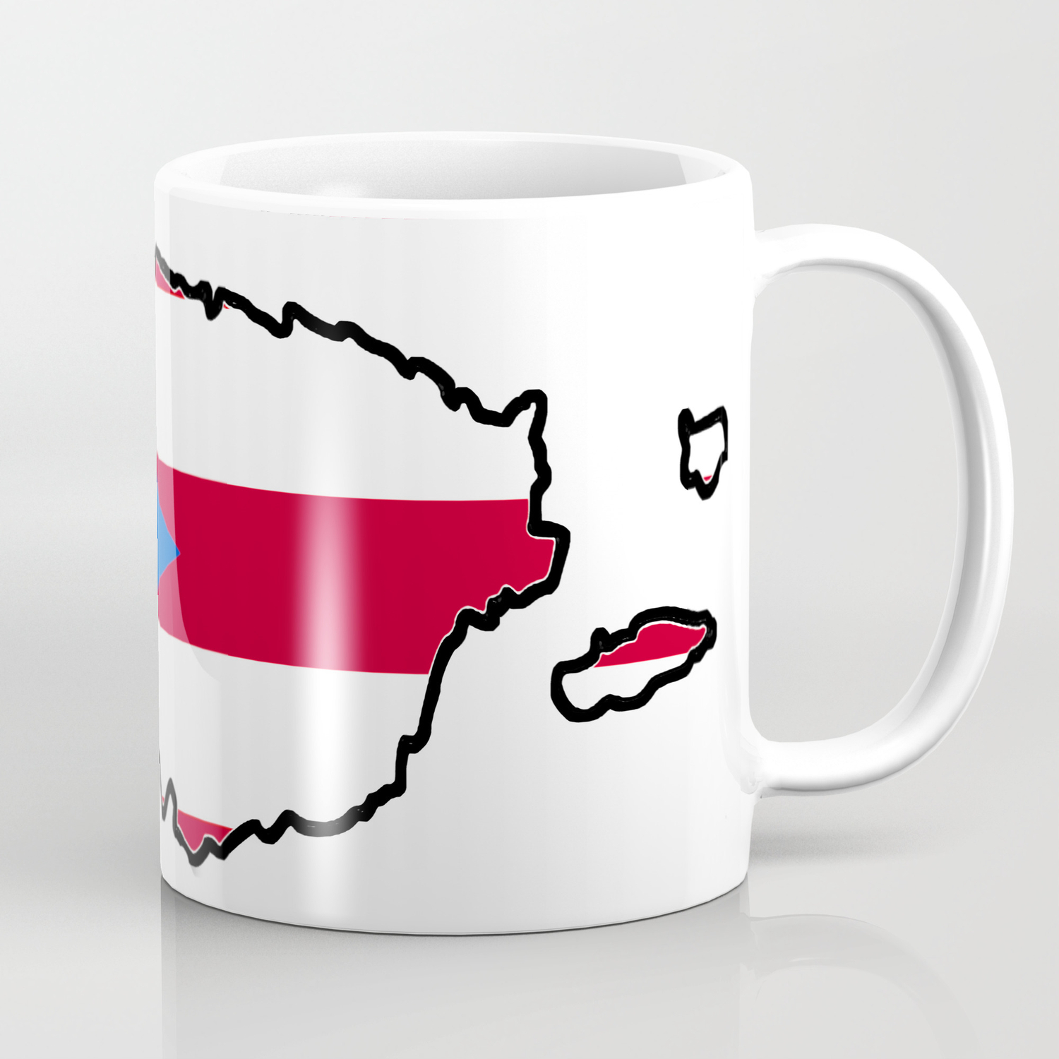 Details about   San Antonio Puerto Rico Flag Background Coffee Mug 