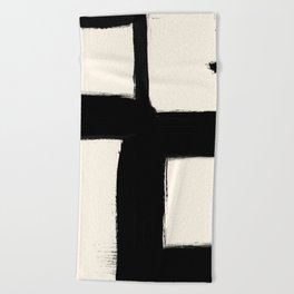 Abstract Square Form Beach Towel