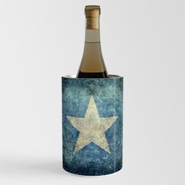 Somalian national flag - Vintage version Wine Chiller
