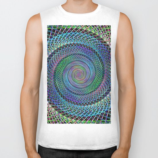Spiral Biker Tank