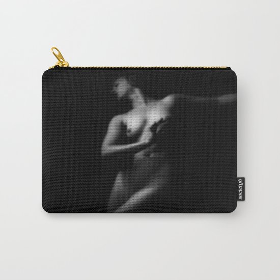 Nude Black & White Carry-All Pouch