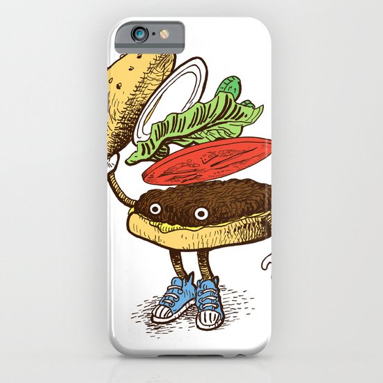 Burger Greeting iPhone & iPod Case