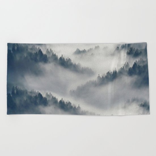 The Fog Beach Towel