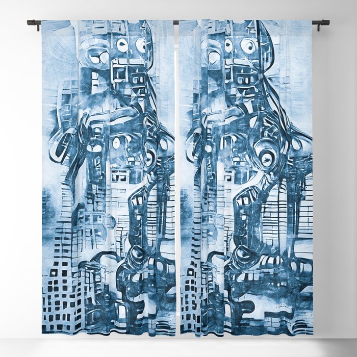 Synthetic Dawn Blackout Curtain