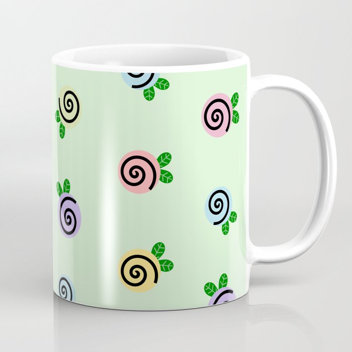 Cartoon Rose Pattern  Coffee Mug