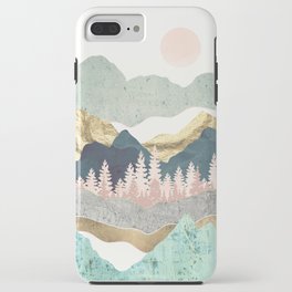 Summer Vista iPhone Case | Aqua, Nature, Blue, Mint, Graphicdesign, Vista, Wanderlust, Travel, Landscape, Green 