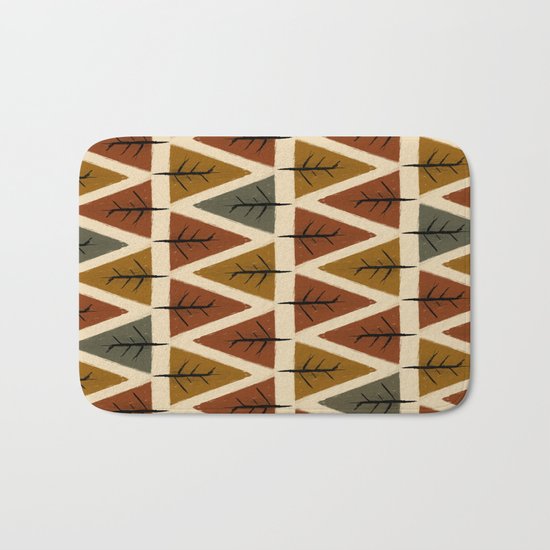 tree pattern Bath Mat