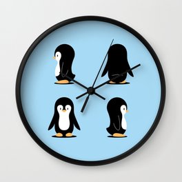 Penguin 360 Wall Clock