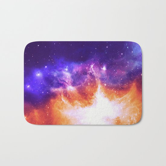 Stars & Flames Bath Mat