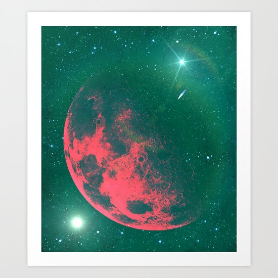 Cosmic Race. Art Print