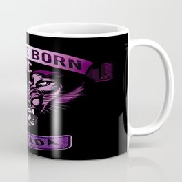 Battle Born MC- Purple Wolf Logo Coffee Mug