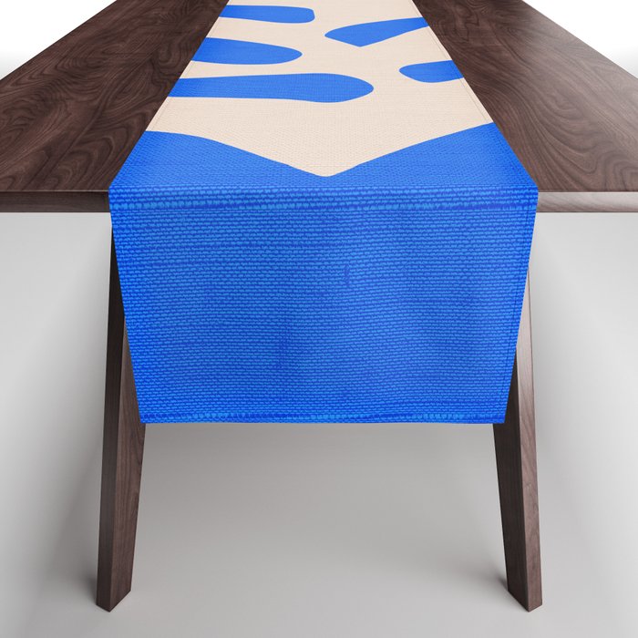 Chathams Blue: Wild Leaf | Matisse Foliage Paper Cutouts 02 Table Runner