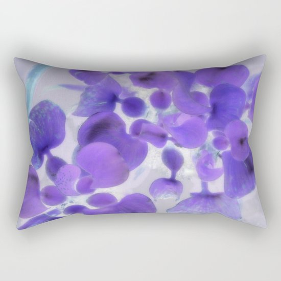 Flower | Flowers | Purple Water Plant Rectangular Pillow