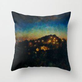 The Hill Throw Pillow