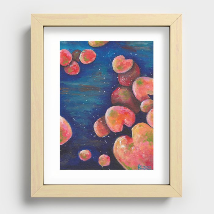 WATER LILY III Recessed Framed Print