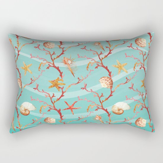 Marine Pattern 11 Rectangular Pillow