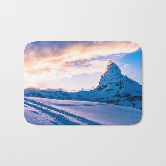 Mountain Peak (Morning Light) Bath Mat
