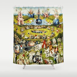 Bosch Garden Of Earthly Delights Panel 2 Shower Curtain