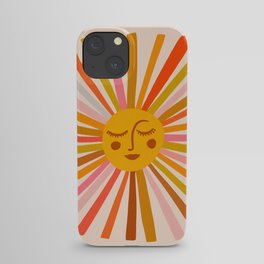 Sunshine – Retro Ochre Palette iPhone Case