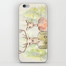 Together in Happy Land iPhone Skin
