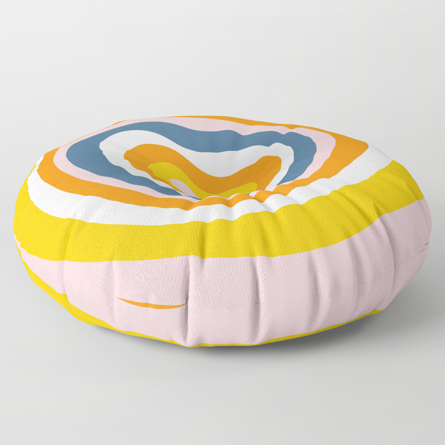Antelope Canyon Stripes Floor Pillow