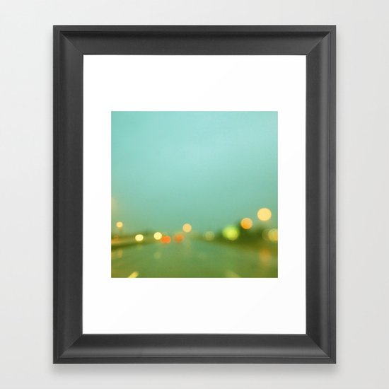 Rainy Days and Mondays Framed Art Print