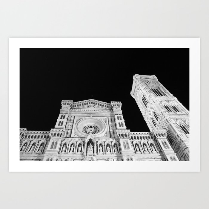 Duomo B&W 2 Art Print