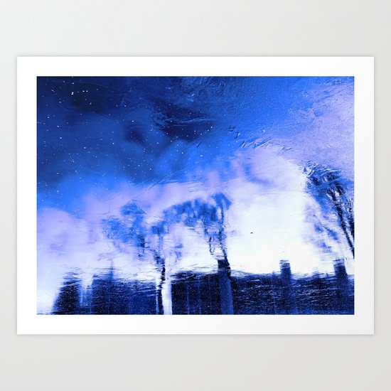 Winter Blue(s) 2>3 Art Print
