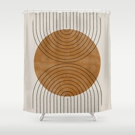 Perfect Touch  Mid Century Modern Shower Curtain
