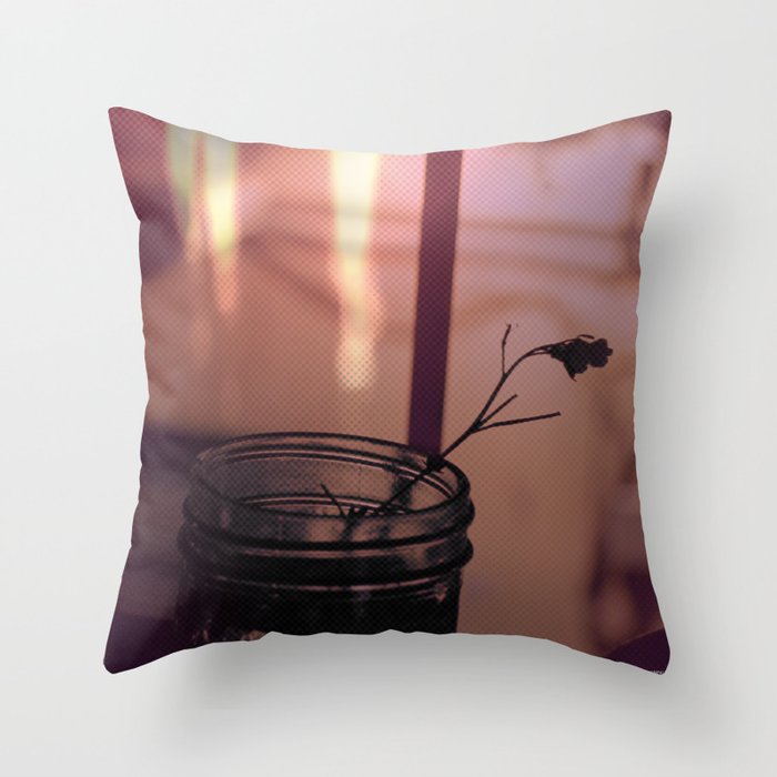 A Window In Barcelona Throw Pillow