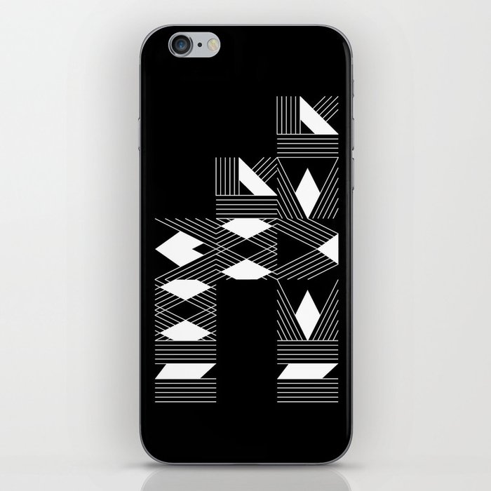 Now or never (Black) iPhone Skin