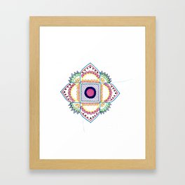 Mandala  Framed Art Print
