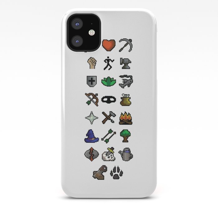 Old School Runescape Skills Iphone Case By Sliceofpizzo Society6