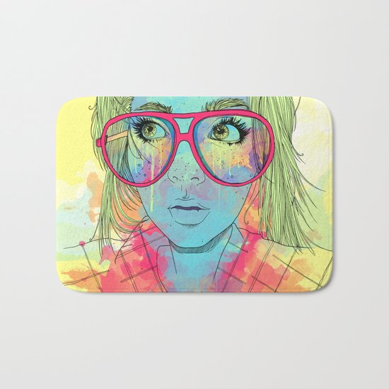 Kaleidoscope Vision Bath Mat