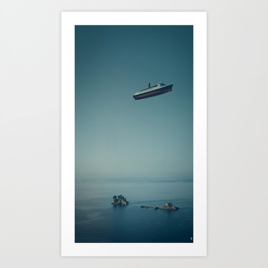 Queen Elizabeth 2 Art Print