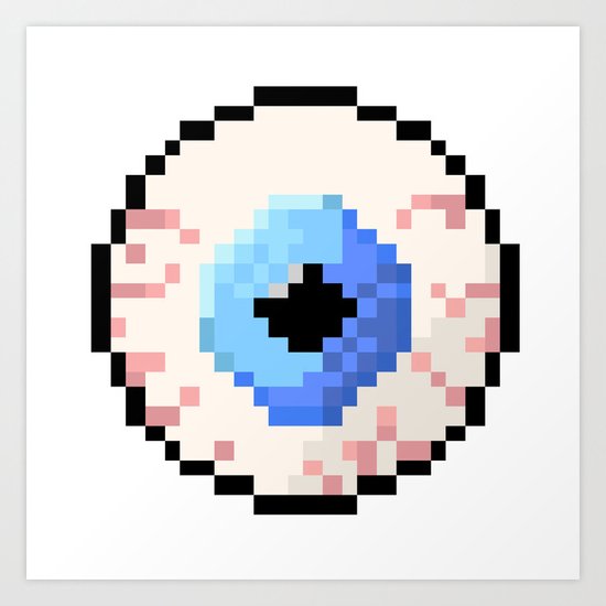 Eyeball Art Print