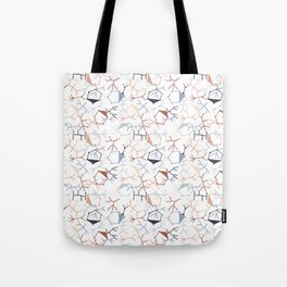Chaotic Particle Physics on White Tote Bag