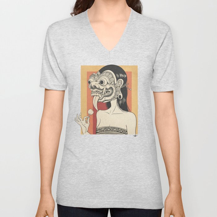 RANGDA LOLIPOP V Neck T Shirt