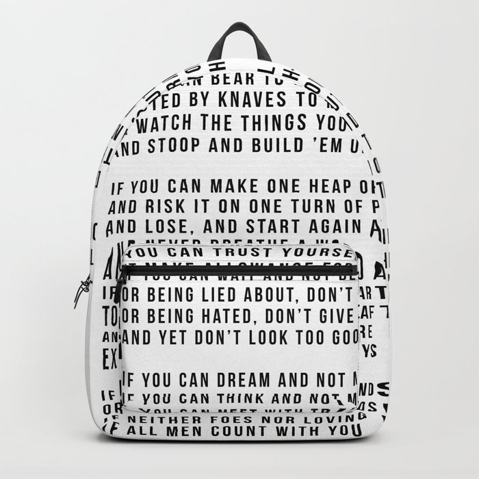 IF #minimalism Backpack