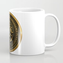 Rhode Island and Providence Plantations Hope and Anchor bronze state seal art portrait Coffee Mug