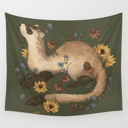 Black-footed Ferret Wall Tapestry