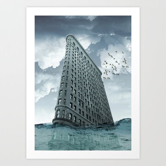 below the water line Art Print