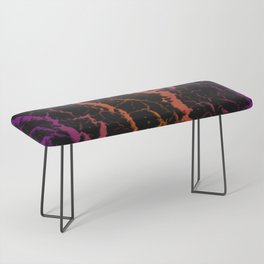 Cracked Space Lava - Purple/Orange Bench