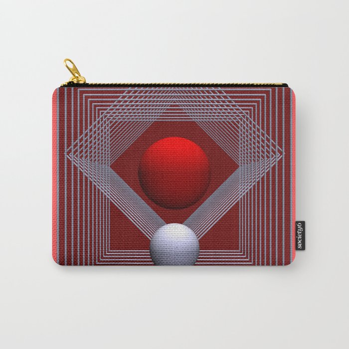 3D-geometry -21- Carry-All Pouch