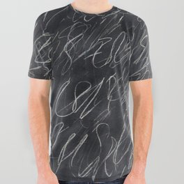 Twombly Blackboard All Over Graphic Tee