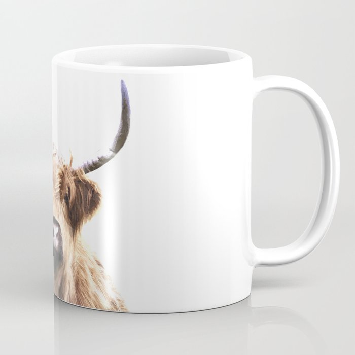 Highland Cow Portrait Coffee Mug
