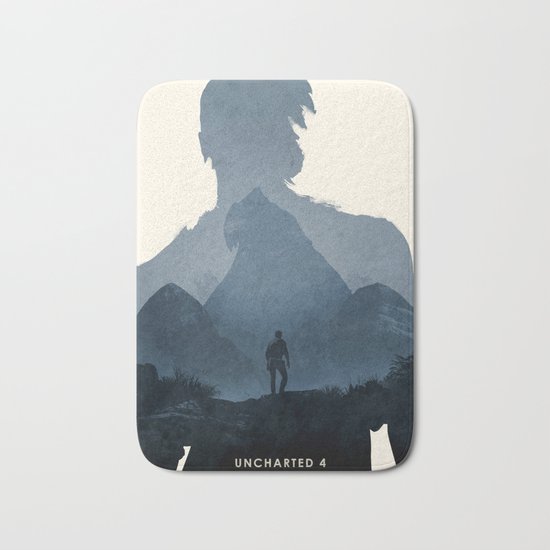 Uncharted 4 Bath Mat