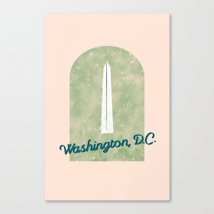 Washington DC Canvas Print